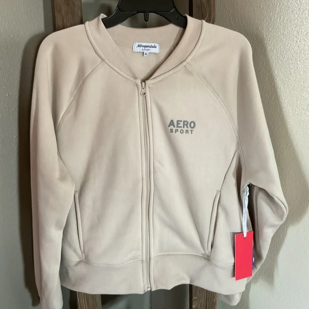 Aero Sport Aeropostale Women's Cream Jacket size XL - Picture 1 of 4
